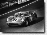 Le Mans 24h 1963: The victory of Lorenzo Bandini and Ludovico Scarfiotti with the 250P s/n 0814 was Ferrari’s forth successive win in the French classic race. 