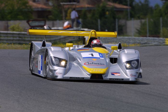 Rinaldo Capello in the Infineon Audi R8 #1
