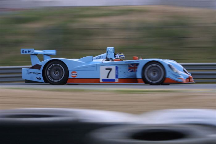 Stefan Johansson in the Johansson Audi R8 #7
