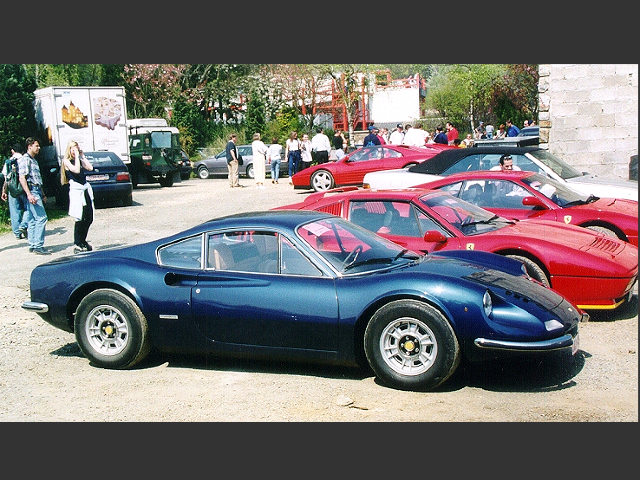 246 GT Dino s/n 6692 Series E - parallel operating wipers