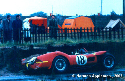 250 Testa Rossa s/n 0666, June 22, 1958 24h Le Mans driven by Dan Gurney & Bruce Kessler