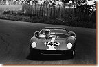 N&uuml;rburgring 1000 km 1964: The 275 P s/n 0818 of Maranello Concessionaires was driven by Graham Hill and Innes Ireland. The British Team was disqualified