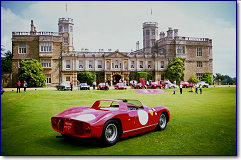 275 P Spider Fantuzzi s/n 0816 in front of Castle Ashby