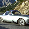 Alfa Romeo 1900 SS at the Passo Valparola