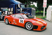 Ferrari 360 Modena sponsored by "Auto Palace" s/n N-GT 009M 123037