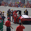 Michael Schumacher presenting "Enzo"