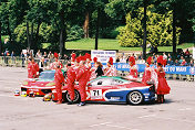 JMB Racing 360 modena #70, #71 s/n 003M (119349) & the Moulin Rouge girls
