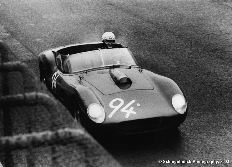 N&uuml;rburgring 1000 km 1962: The 250TR s/n 0742TR was fitted with special bodywork made by Gachnang from Switzerland. It was driven by Gachnang himself and Grob to a 17th place