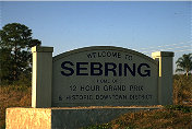 Sebring begrüßt seine Besucher