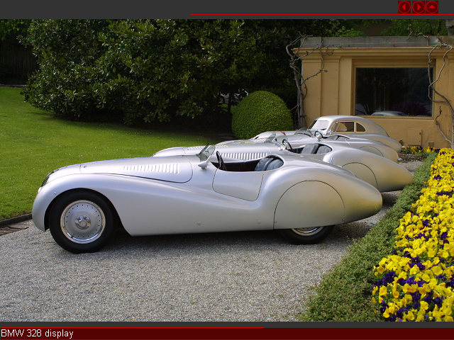 BMW 328 display