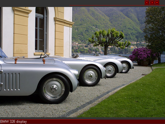 BMW 328 display