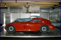 1938 Alfa Romeo 2900 B Speciale "Le Mans" s/n 412033 - Modello costruito in un unico esemplare con carrozzeria aerodinamica realizzato dalla Touring per la partecipazione alle 24 ore di Le Mans del 1938