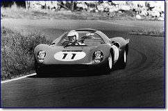 Nürburgring 1000 km 1966: The 2nd place was a great result for the Dino 206 S s/n 004 of Lorenzo Bandini and Ludovico Scarfiotti