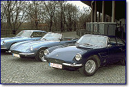 Interesting line-up in front of Munich's former "München 1860" football-stadium