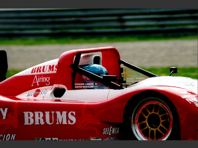 Ferrari 333 SP, GLV Brums, Giovanni Lavaggi, Gaston Mazzacane