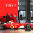 Luca di Montezemolo, Michael Schumacher, Rubens Barrichello and Jean Todt