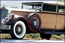 1933 Pierce-Arrow Convertible Sedan by LeBaron