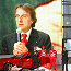 Luca di Montezemolo, Michael Schumacher, Rubens Barrichello and Jean Todt