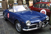 Alfa Romeo Giulietta Spider blue
