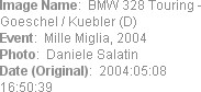 Image Name:  BMW 328 Touring - Goeschel / Kuebler (D)
Event:  Mille Miglia, 2004
Photo:  Daniele ...