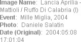 Image Name:  Lancia Aprilia - Mattioli / Ruffo Di Calabria (I) 
Event:  Mille Miglia, 2004
Photo:...