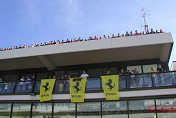 50.000 spectators packed the stands of the Santa Monica di Misano circuit