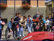 Ferrari & Maserati - always crowd pleasers