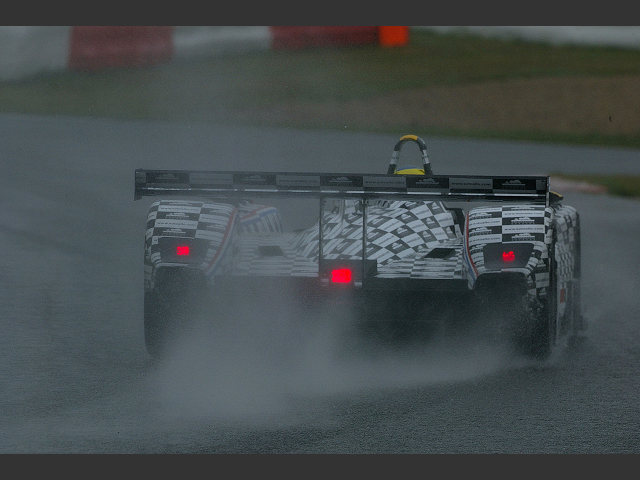 In the rain..........Felipe Ortiz, Racing for Holland Dome S101 Judd.