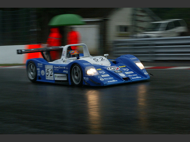 Returning to the scene of his great FIASCC victory, Filippo Francioni in the Lucchini Engineering Lucchini SR-2002 Nissan