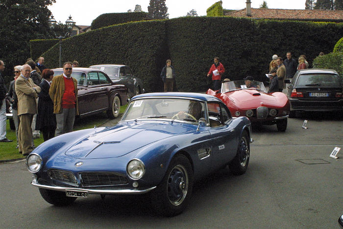 BMW 507 blue