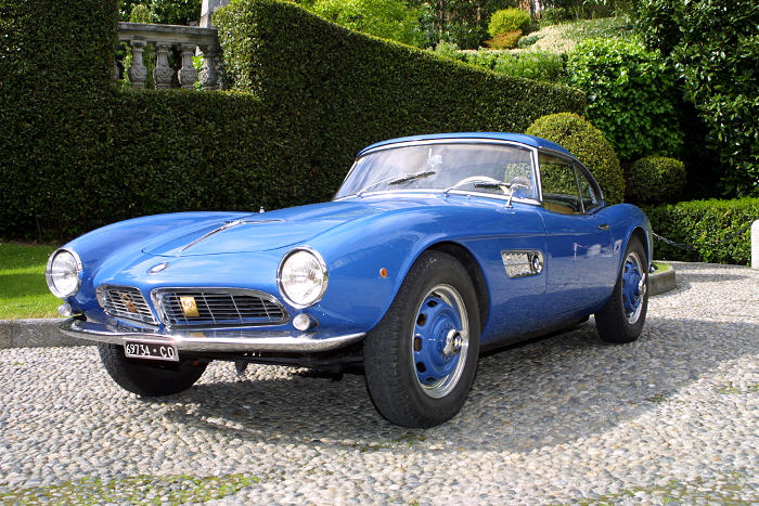 BMW 507 blue