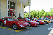 Arrival at the Collezione Maranello Rosso