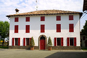 Casa Ferrari located in the middle of the Fiorano race track area