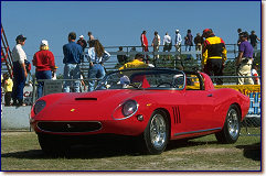 Ferrari 250 GTE s/n 2235GT - rebodied by Fantuzzi, body like 250P (basket handle)
