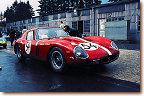 N&uuml;rburgring 1000 km 1963 The Swiss Walter and M&uuml;ller drove the 250GTO s/n 3909GT