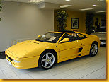 F355 GTS in yellow with black leather, chassis # 113882