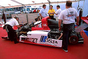 Kevin Doran with his hybrid Ferrari-Judd