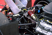 Same Ferrari gearbox, mated to the English motor