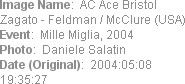 Image Name:  AC Ace Bristol Zagato - Feldman / McClure (USA)
Event:  Mille Miglia, 2004
Photo:  D...