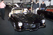 Mercedes 300 SL Coupe black