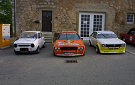 Fiat 850 Spezial, Opel Commodore B & Opel Kadett GTE