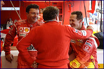 Jean Todt, Michael Schumacher, Luca Baldisserri