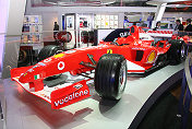 Ferrari F2005 Formula 1 mock-up at Bridgestone Display