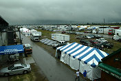 Gloomy skies and rain were prevalent at Sebring on Tuesday  but the forecast for the rest of the week calls for good weather