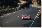 Le Mans 24 h 1967. The works 330 P4 s/n 0860 of Gunther Klass and Peter Sutcliffe retired