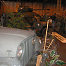 Sherman Tank over Jeeps
