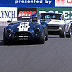 Cobra chased by 'vettes