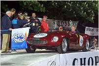 Ferrari 340 MM Touring Barchetta s/n 0294AM rebodied Monza stlye