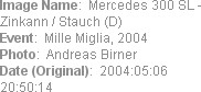 Image Name:  Mercedes 300 SL - Zinkann / Stauch (D)
Event:  Mille Miglia, 2004
Photo:  Andreas Bi...