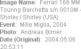 Image Name:  Ferrari 166 MM Touring Barchetta s/n 0010M - Shirley / Shirley (USA) 
Event:  Mille ...